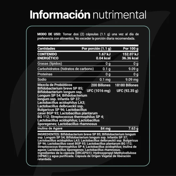 80 Billion Probiotics Platinum 60 caps