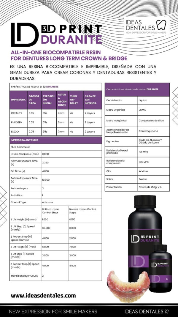 3D PRINT DURANITE 1L