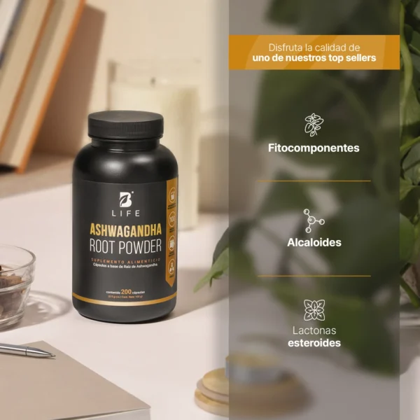 Ashwagandha Root Powder 200 caps