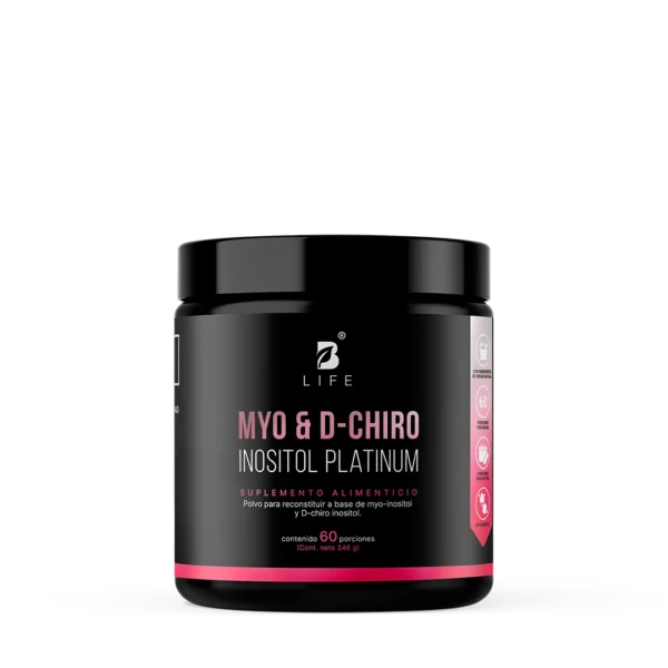 MYO y D-Chiro Inositol Platinum Polvo 60 porciones