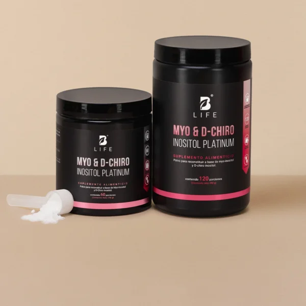 MYO y D-Chiro Inositol Platinum Polvo 60 porciones